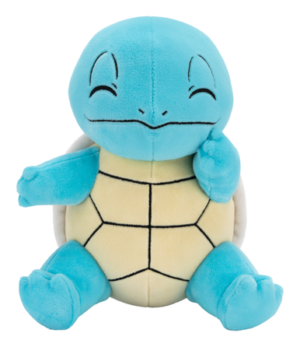 Pokemon 8-Inch Squirtle Plush (Closed Eyes)