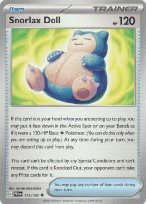 SV Paradox Rift 175/182 Snorlax Doll