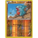 XY BREAKpoint 68/122 Gible (Reverse Holo)
