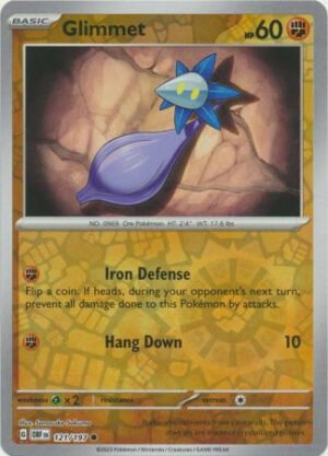 SV Obsidian Flames 121/197 Glimmet (Reverse Holo)