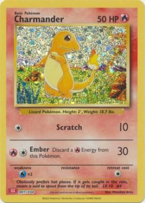 TCG Classic Collection: Charizard Deck 001/034 Charmander (Holo)
