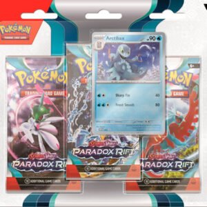 Scarlet and Violet Paradox Rift 3 Pack Blister Arctibax