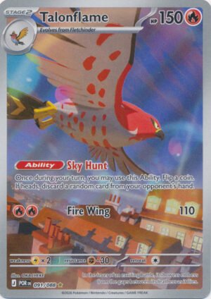ME Perfect Order 091/088 Talonflame (Illustration Rare)