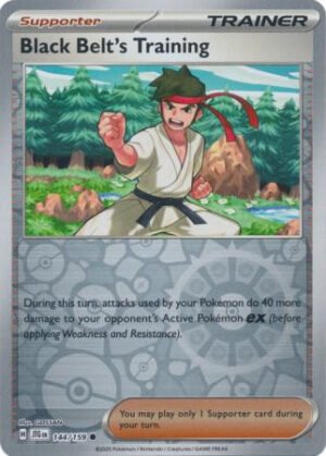 SV Journey Together 144/159 Black Belt's Training #144 (Reverse Holo)