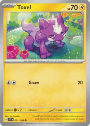Scarlet & Violet (Base Set) 071/198 Toxel