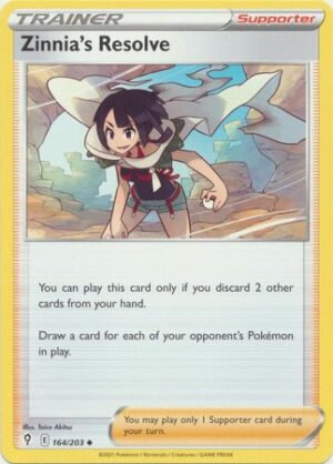 Evolving Skies 164/203 Zinnia's Resolve