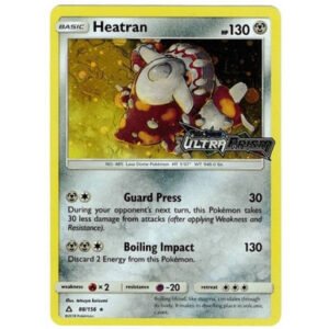 SM Ultra Prism 88/156 Heatran (Holo ULTRA PRISM STAMP)