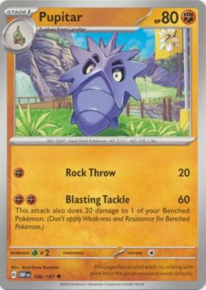 SV Obsidian Flames 106/197 Pupitar (Non-Holo)