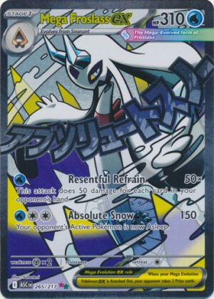ME Ascended Heroes 265/217 Mega Froslass ex (Mega Attack Rare)
