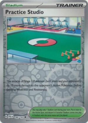 SV Paldea Evolved 186/193 Practice Studio (Reverse Holo)