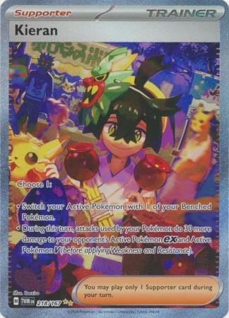 SV Twilight Masquerade 218/167 Kieran (Alternative Art, Full Art)