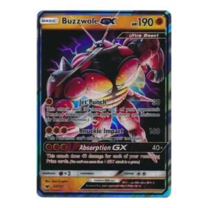 SM Crimson Invasion 057/111 Buzzwole GX (Half Art)