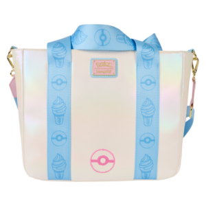 Pokemon: Iridescent Pikachu Tote Crossbody Bag with Coin Bag