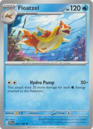 Scarlet & Violet (Base Set) 047/198 Floatzel