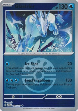 ME Ascended Heroes 054/217 Glastrier (Reverse Holo BALL SYMBOL)