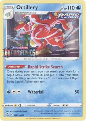 Sword & Shield Promo SWSH089 Octillery
