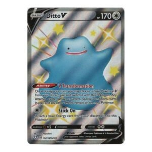 Shining Fates SV118/SV122 Ditto V (Full Art Shiny)