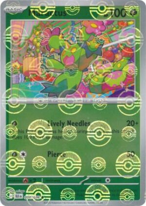 SV Black Bolt 008/086 Maractus (POKE BALL Reverse Holo)