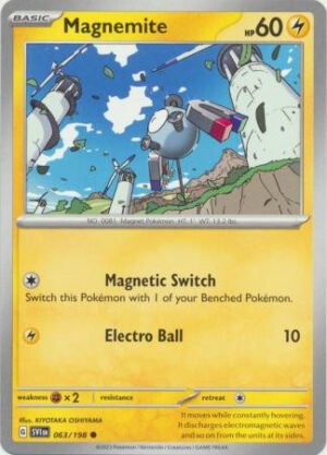 Scarlet & Violet (Base Set) 063/198 Magnemite