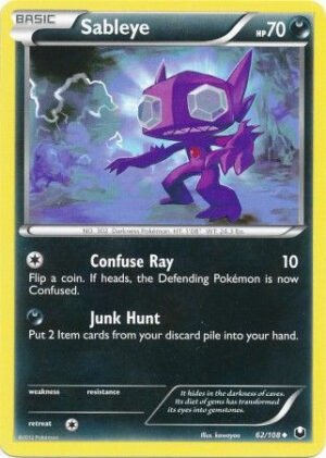 Dark Explorers 62/108 Sableye