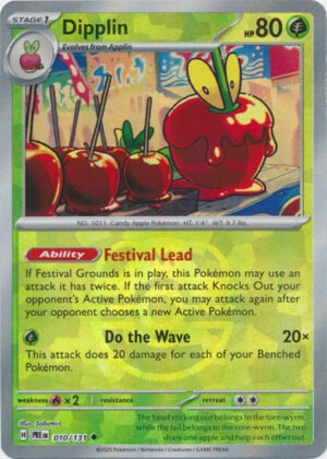 SV Prismatic Evolutions 010/131 Dipplin (MASTER BALL Pattern Holo)