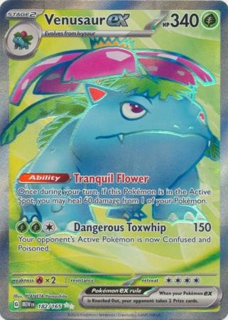 Scarlet & Violet 151 182/165 Venusaur ex (Full Art)