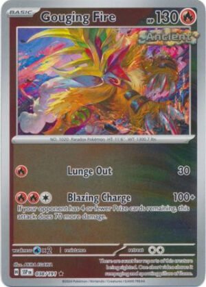 SV Surging Sparks 038/191 Gouging Fire (Reverse Holo)
