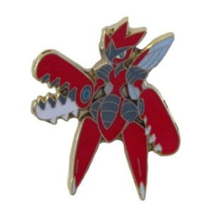 Pokemon Mega Scizor Pin Badge