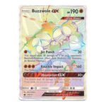 SM Crimson Invasion 115/111 Buzzwole GX (Rainbow Rare)
