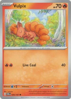 SV Twilight Masquerade 026/167 Vulpix