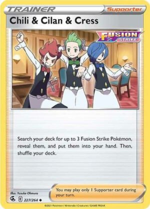Fusion Strike 227/264 Chili & Cilan & Cress