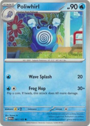 Scarlet & Violet 151 061/165 Poliwhirl