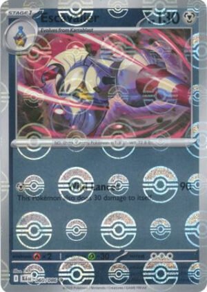 SV Black Bolt 060/086 Escavalier (POKE BALL Reverse Holo)