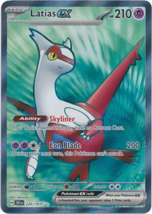 SV Surging Sparks 220/191 Latias ex (Full Art)