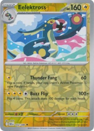 SV Black Bolt 032/086 Elektross (Reverse Holo)