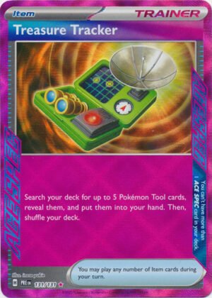 SV Prismatic Evolutions 131/131 Treasure Tracker (ACE Spec)