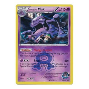 XY Double Crisis 8/34 Team Aqua's Muk (Holo)