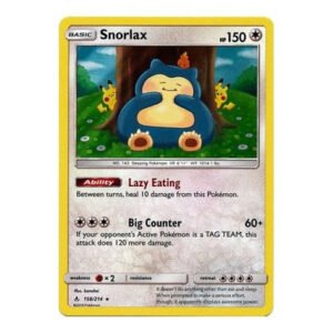 SM Unbroken Bonds 158/214 Snorlax (Holo)