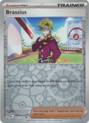 SV Obsidian Flames 187/197 Brassius (Reverse Holo)
