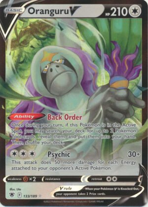 Astral Radiance 133/189 Oranguru V (Half Art)