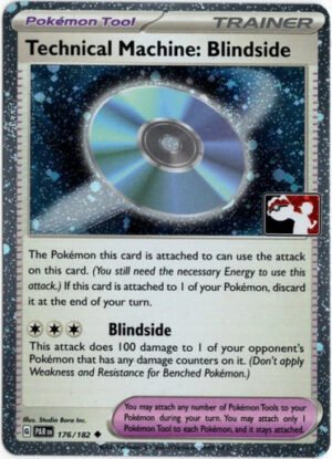 SV Paradox Rift 176/182 Technical Machine: Blindside (Prize Pack League Promo Cosmo Holo)