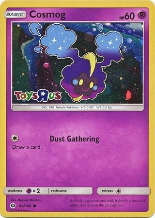 Sun and Moon (Base Set) 64/149 Cosmog (Toys R Us)