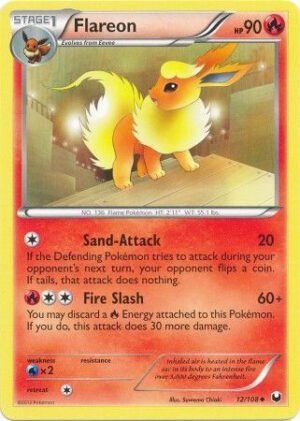 Dark Explorers 12/108 Flareon