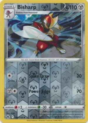 Crown Zenith 093/159 Bisharp (Reverse Holo)