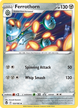 SWSH Silver Tempest 122/195 Ferrothorn