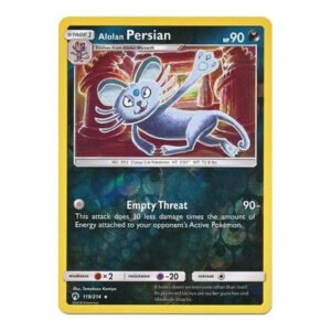 SM Lost Thunder 119/214 Alolan Persian (Reverse Holo)