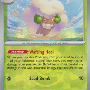SV Prismatic Evolutions 008/131 Whimsicott (POKE BALL Pattern Holo)