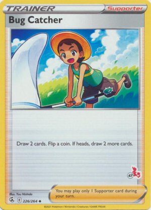 Fusion Strike 226/264 Bug Catcher (Cinderace Symbol 47)