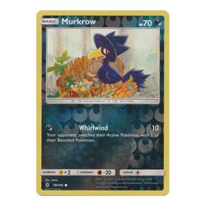 SM Guardians Rising 78/145 Murkrow (Reverse Holo)