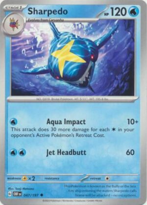 SV Obsidian Flames 047/197 Sharpedo